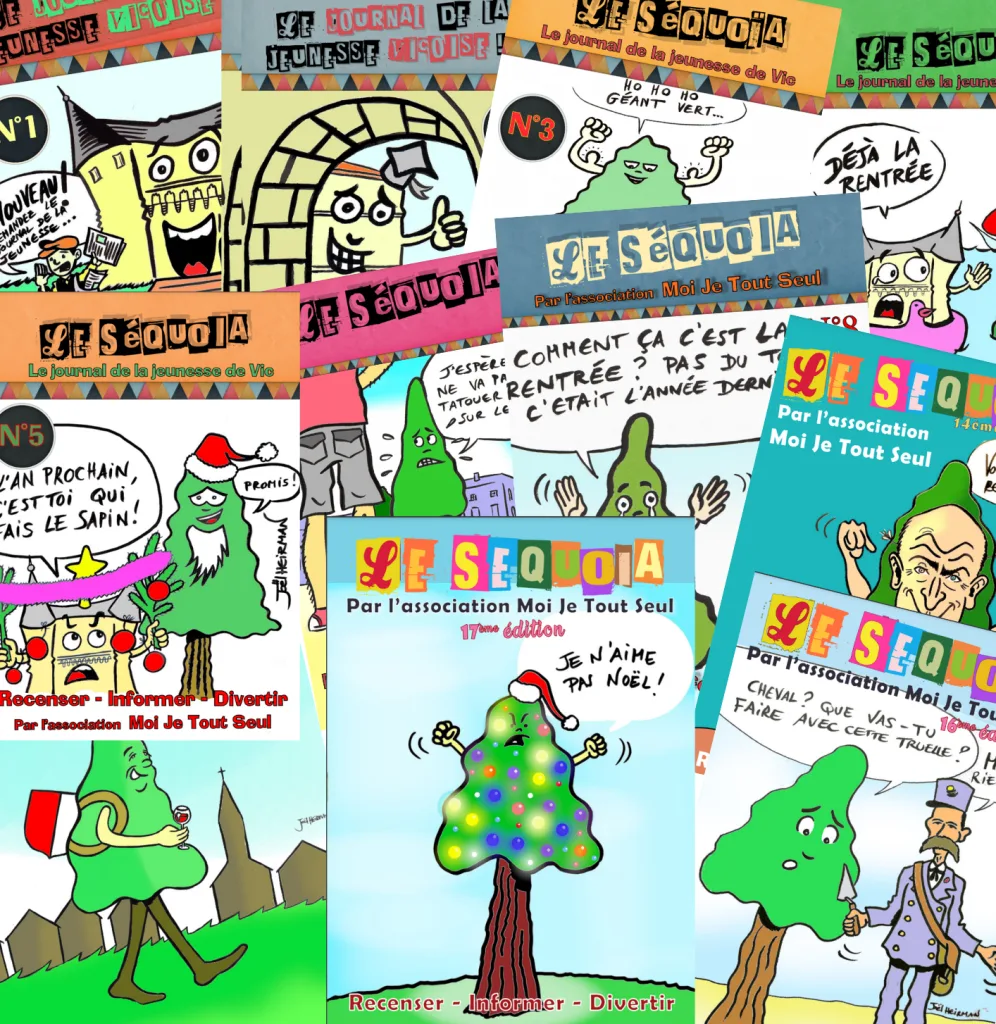 Couvertures du magazine "Le Séquoia"